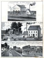Alex Rowan, Wm. A. Jones, Nathan Balding, Residence, Bledsoe and Co., Pimento Coal and Mining Companys, Vigo County 1874